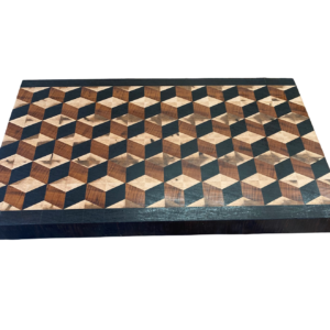 3D Cube Tiger Border