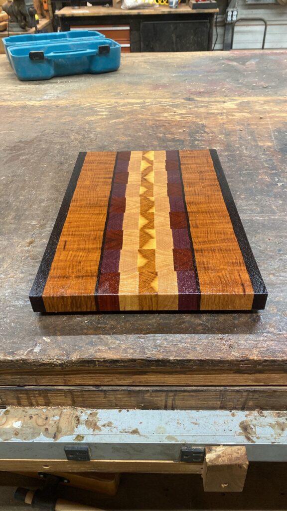 Custom Crafted End Grain Cutting Board handcrafted by Fifeco Woodworks