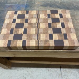 Custom Crafted end grain cutting board
