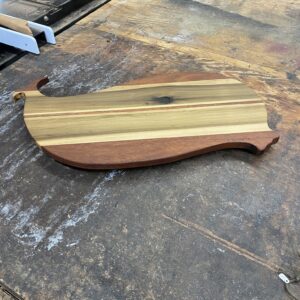 Custom crafted Whale Charcuterie Board