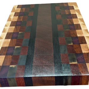 end grain multicolor 20"