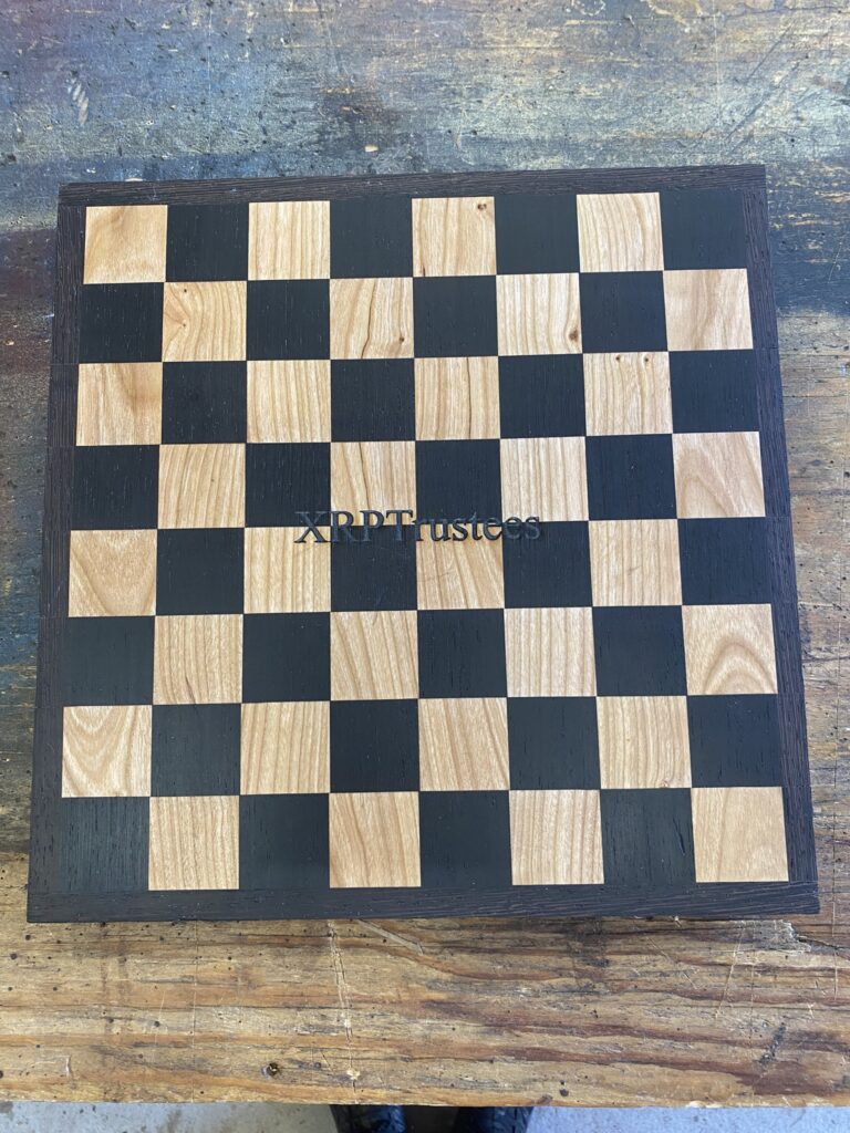 Wenge Chess Board handcrafted by Fifeco Woodworks
