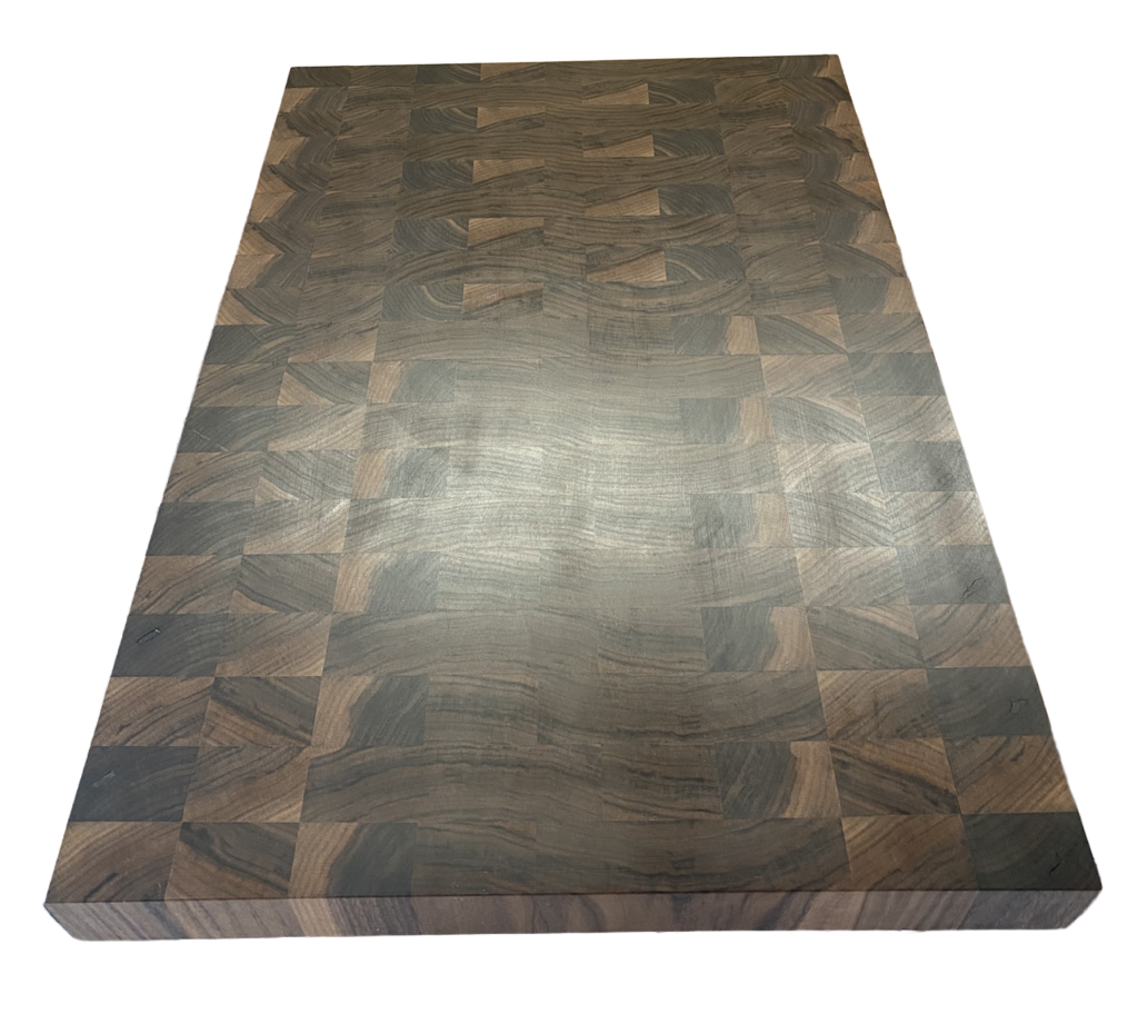 Custom Large Walnut Butcher Block handcrafted by Fifeco Woodworks