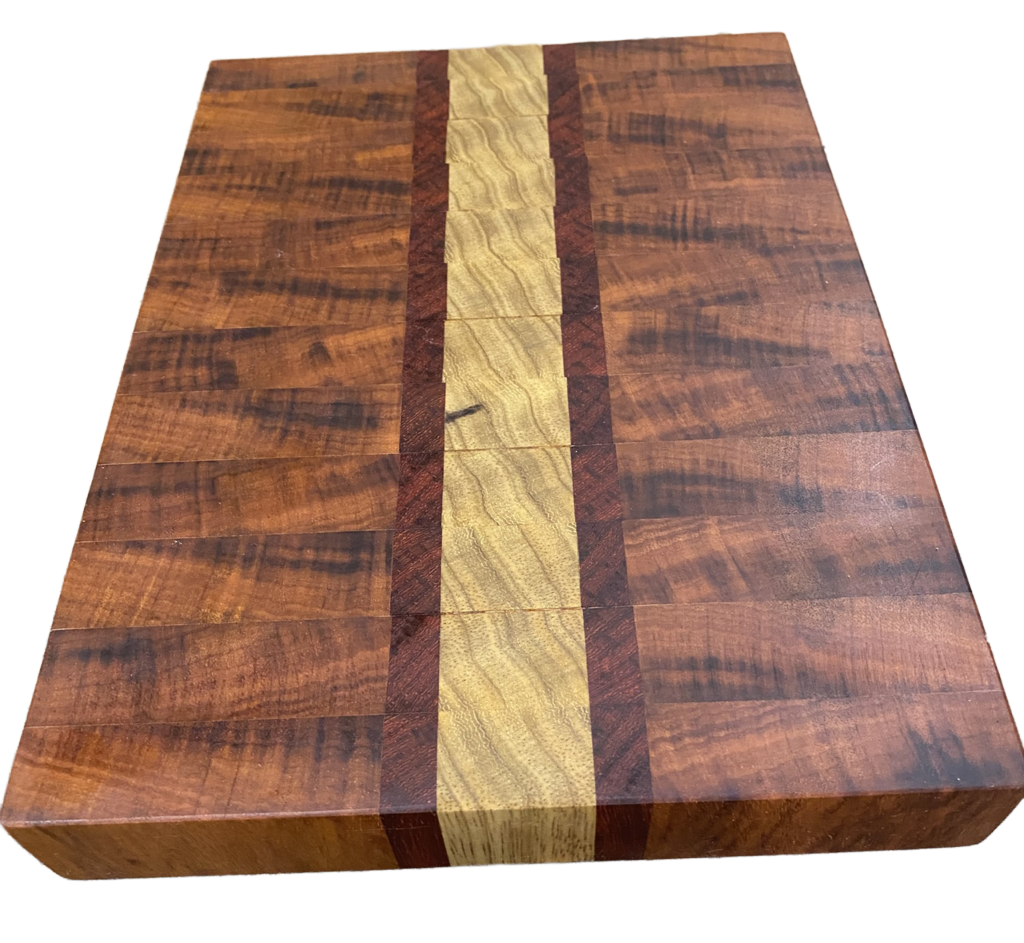 End Grain Veggie Board 3 handcrafted by Fifeco Woodworks