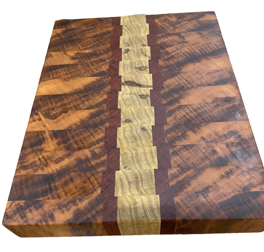 End Grain Veggie Board 2 handcrafted by Fifeco Woodworks