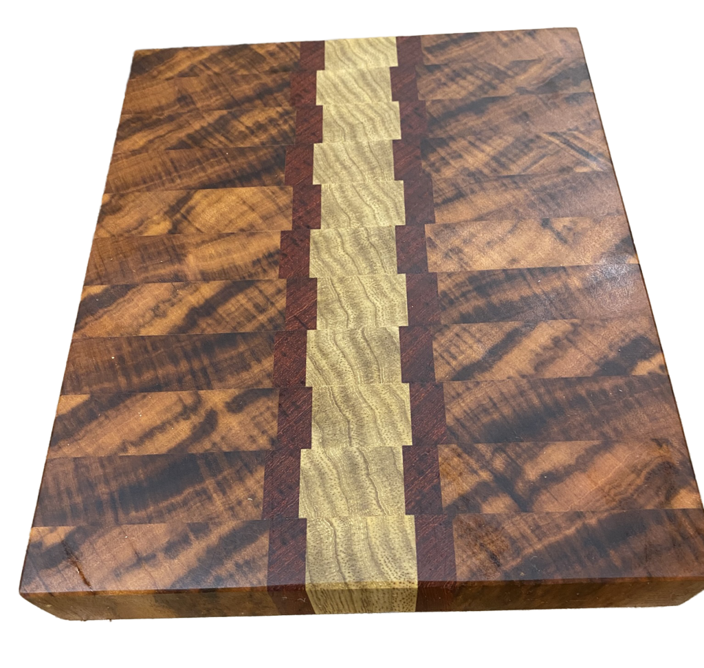 End Grain Veggie Board 6 handcrafted by Fifeco Woodworks