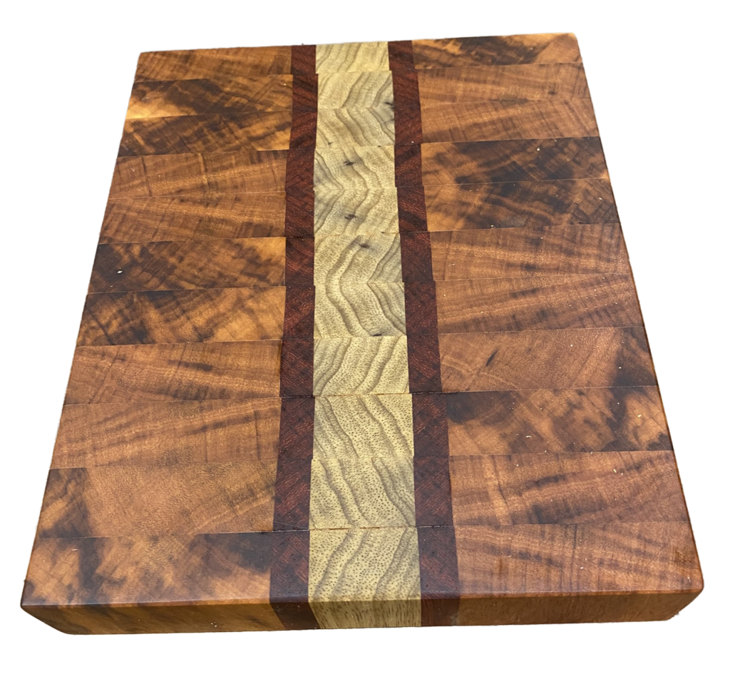 End Grain Veggie Board 4 handcrafted by Fifeco Woodworks
